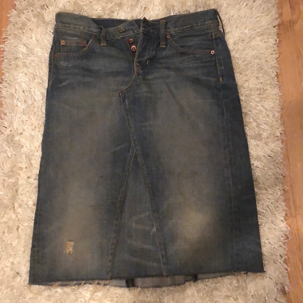 Gap 1969 Denim skirt as 2